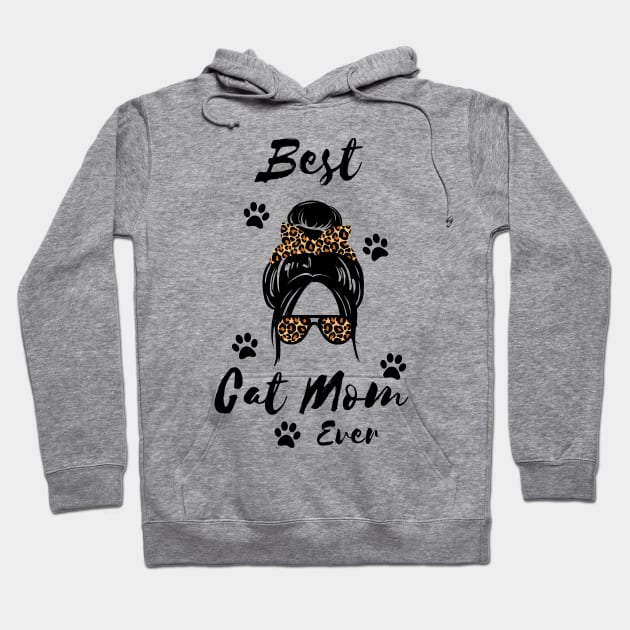 Best Cat Mom Ever Hoodie by NICHE&NICHE